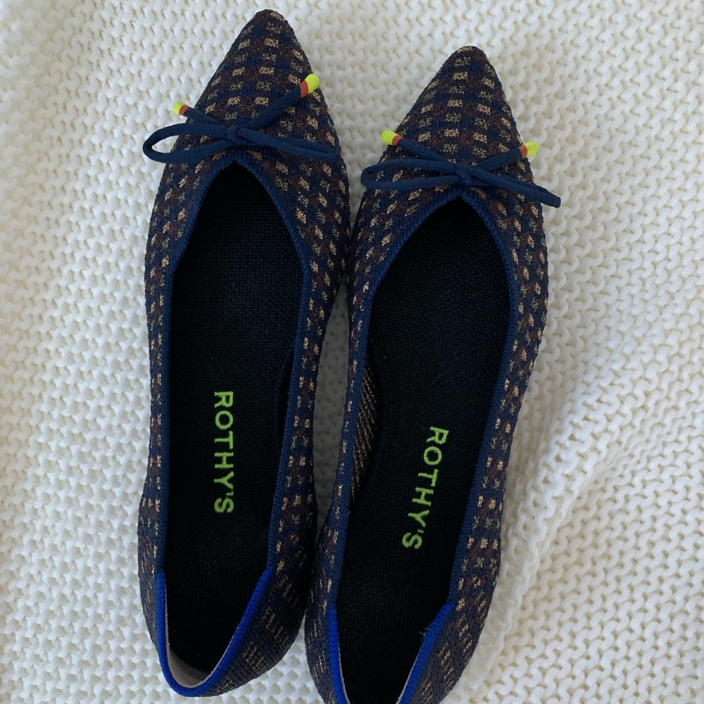 Rothy’s Evening Metallic size 6.5